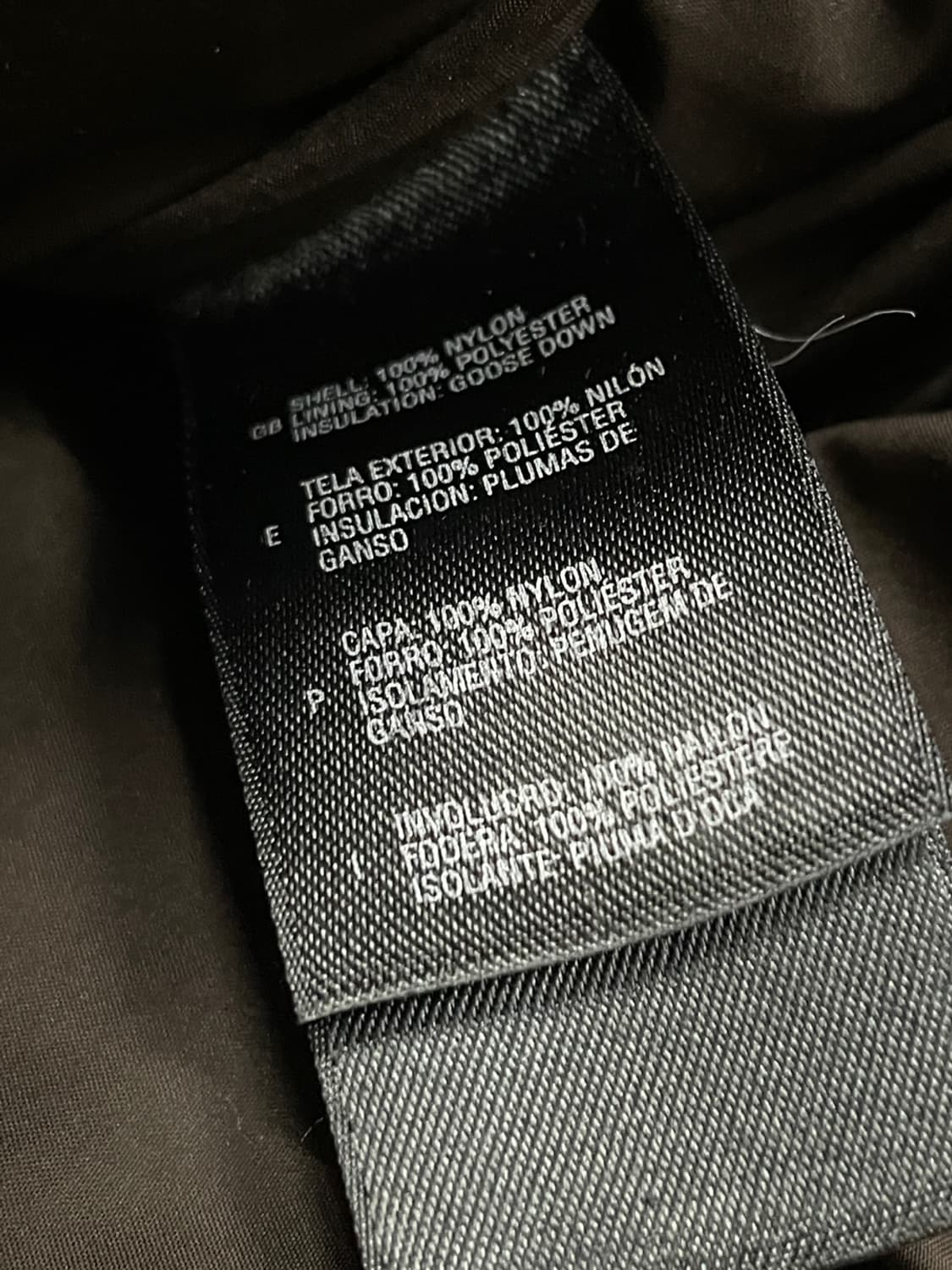 노스페이스 OG 브라운 눕시 패딩 상품이미지8