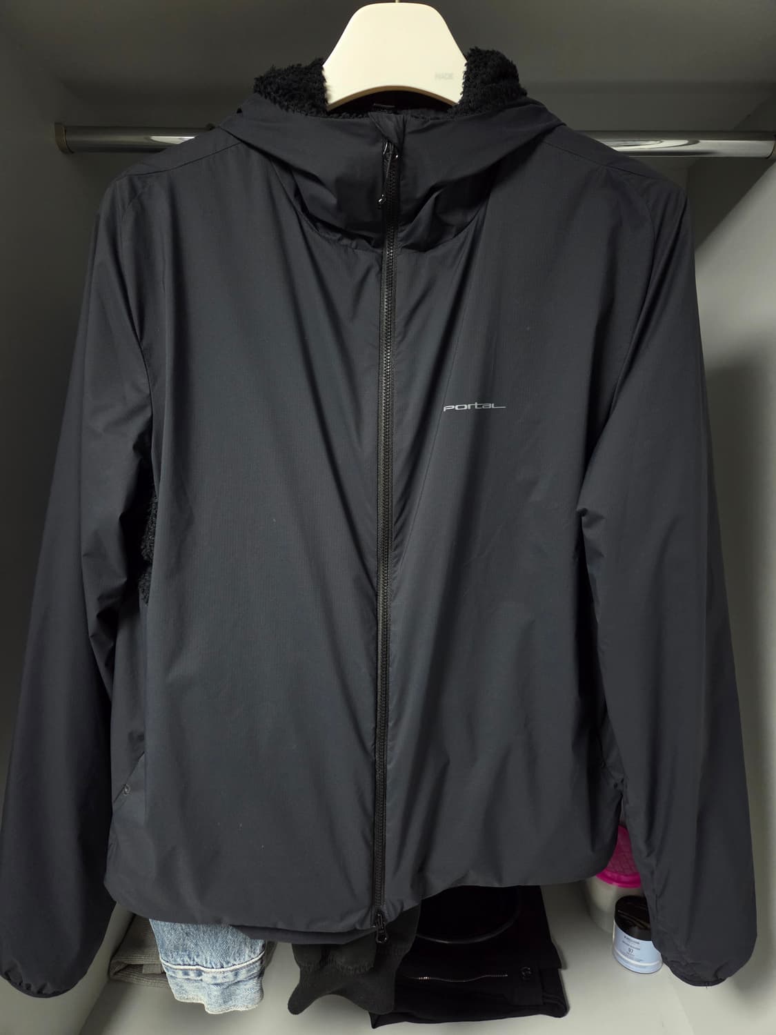 (S) 포탈 레벨 알파 자켓 블랙 상품이미지2