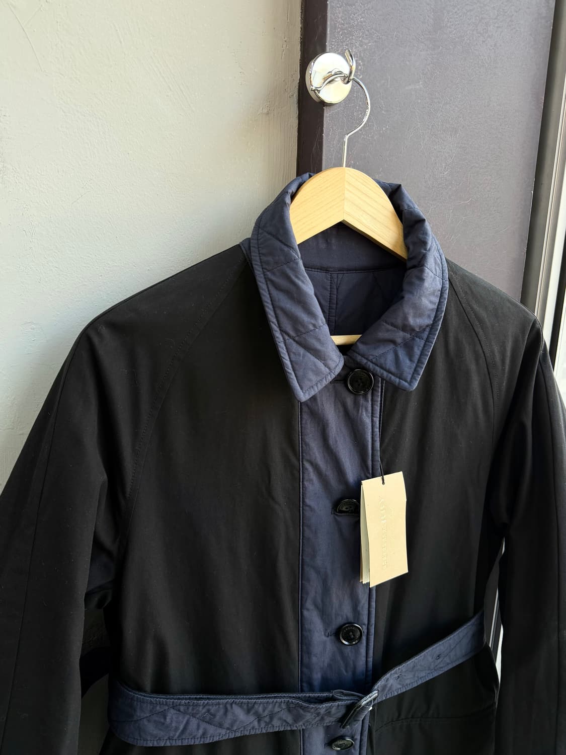 UK6/ 버버리 신형 리버시블 퀄팅 패딩코트 자켓(새상품) 상품이미지8