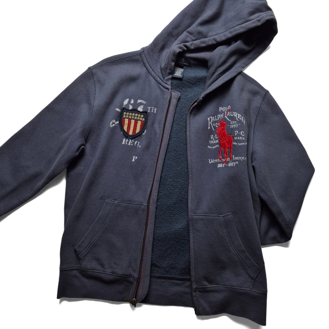 [XS] 폴로 랄프로렌 빅포니 후드집업 상품이미지6