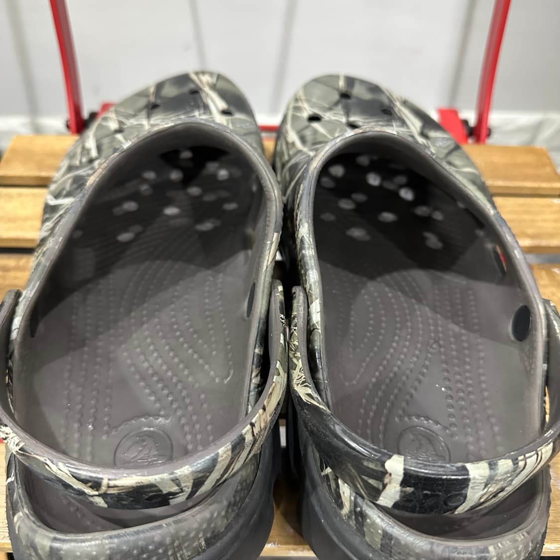 M10) 280 크록스 샌들 남성 남자 터레인 클로그 카모 리얼트리 상품이미지5