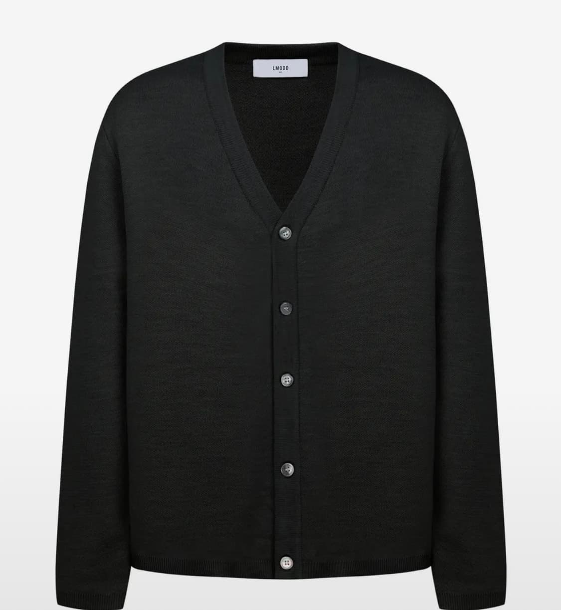 엘무드 화란 세미오버 가디건 차콜 상품이미지1