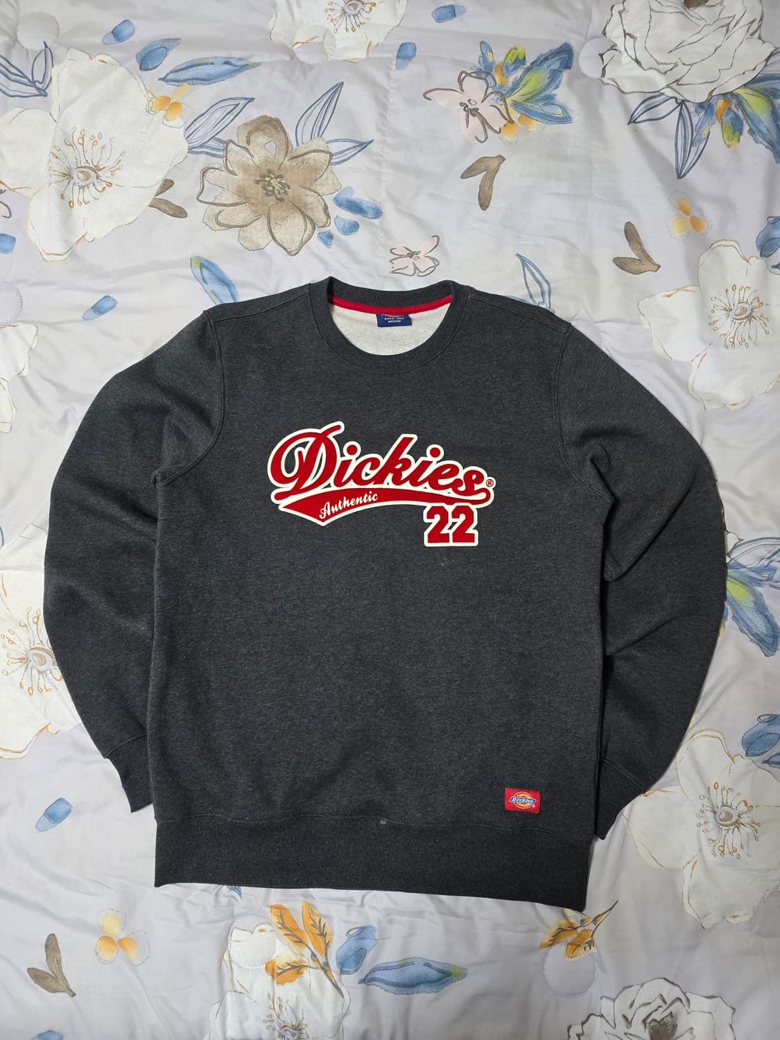 디키즈 맨투맨 짙은 회색 M (남/여) 상품이미지4