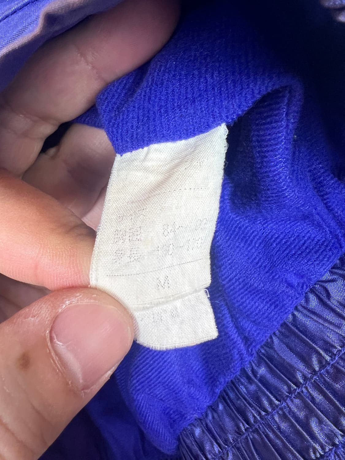 O178 JPN VAN HORN 보라색 바람막이 점퍼 OS 상품이미지4