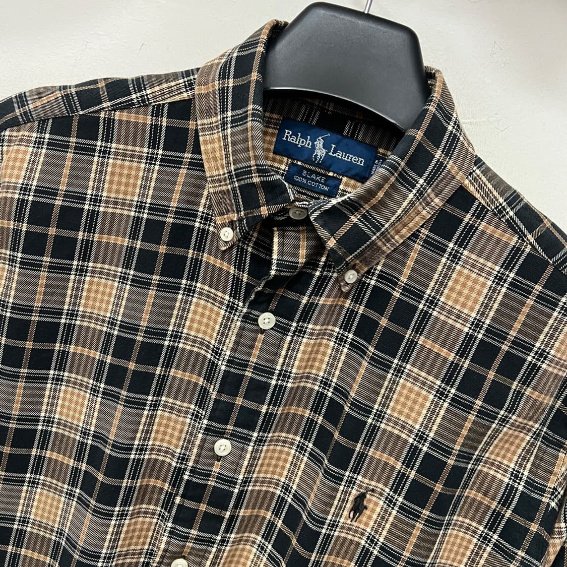 폴로 랄프로렌 블레이크 체크 셔츠 남방 90 상품이미지3