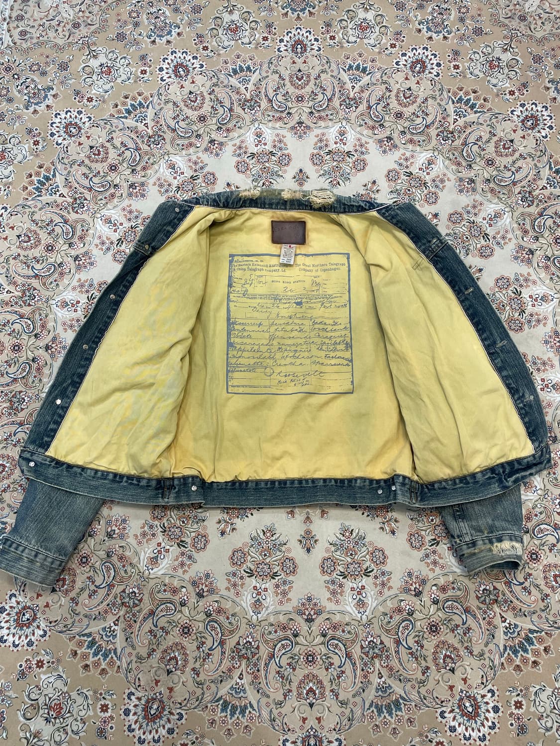 EZRA FITCH 데님 자켓 청자켓 상품이미지5