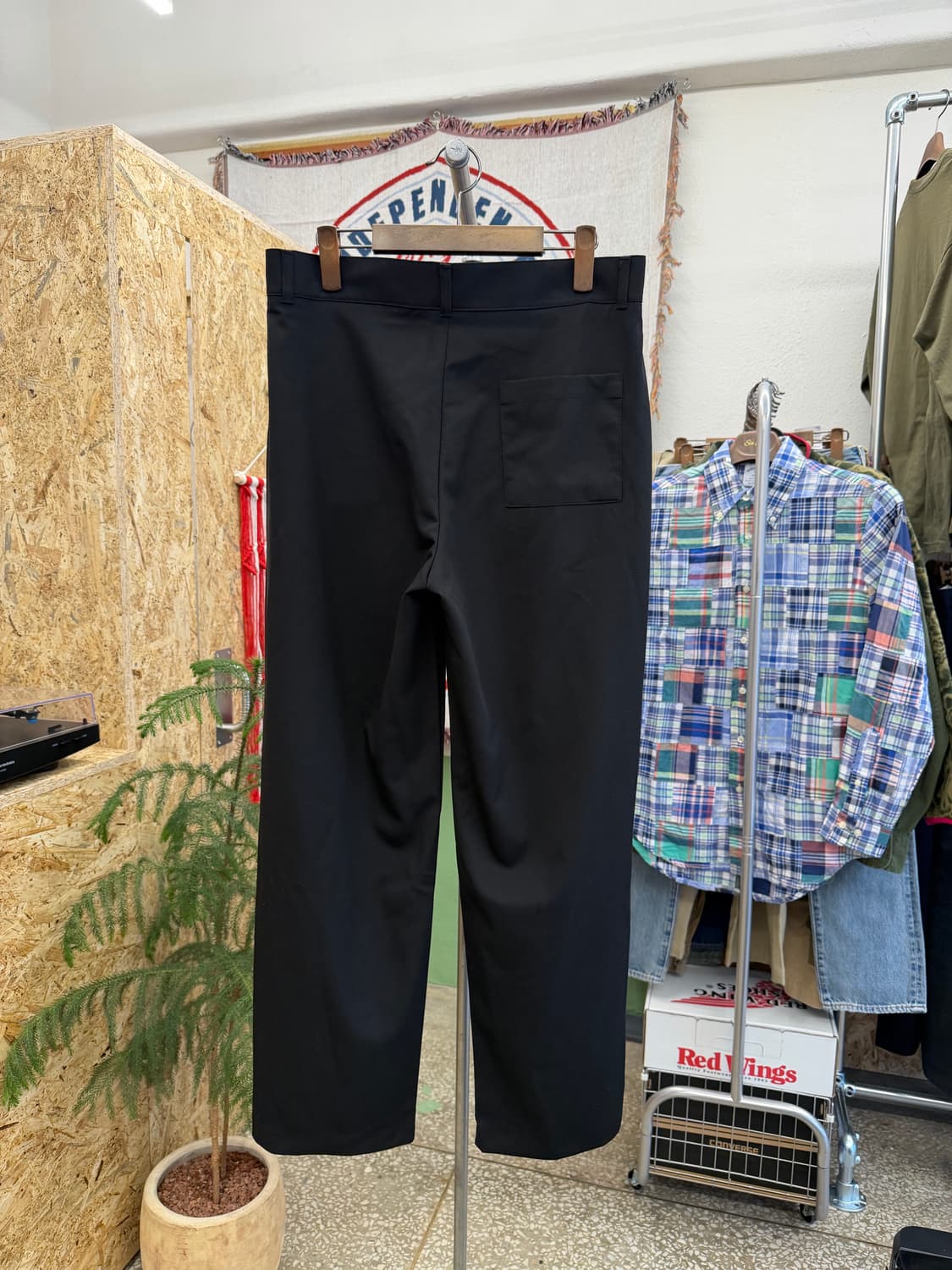 후러브스아트 원턱 와이드 시티 슬랙스 상품이미지6