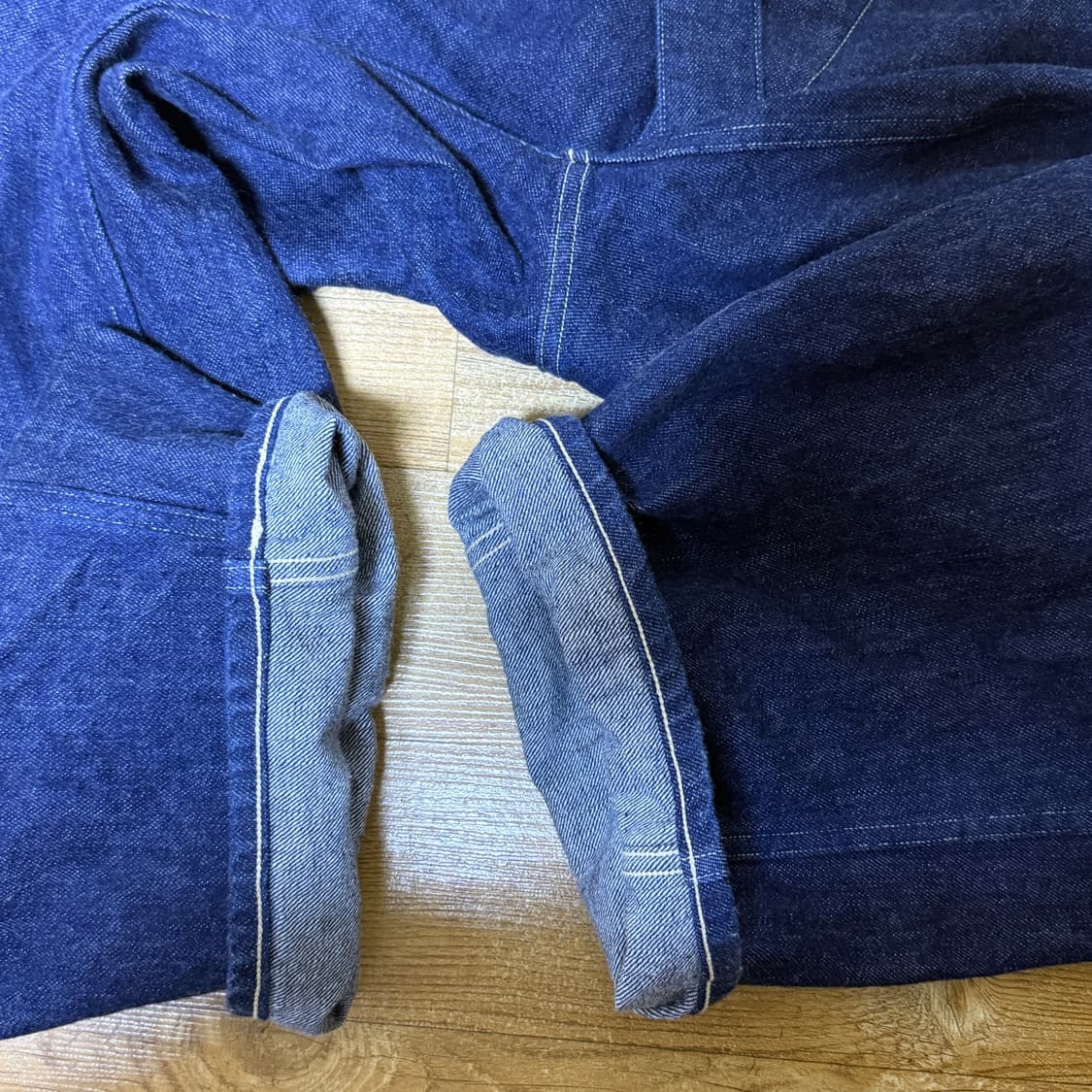 [4]코모리 벨티드 데님 상품이미지3