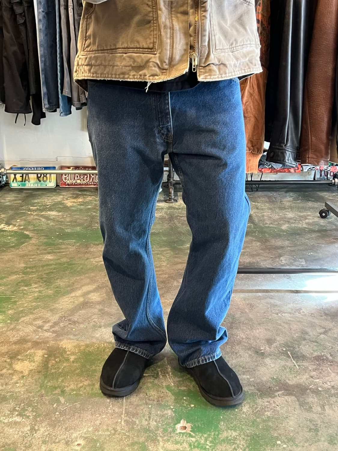 [36x30] 리바이스 517 부츠컷 데님 팬츠 빈티지 진청 청바지 상품이미지3