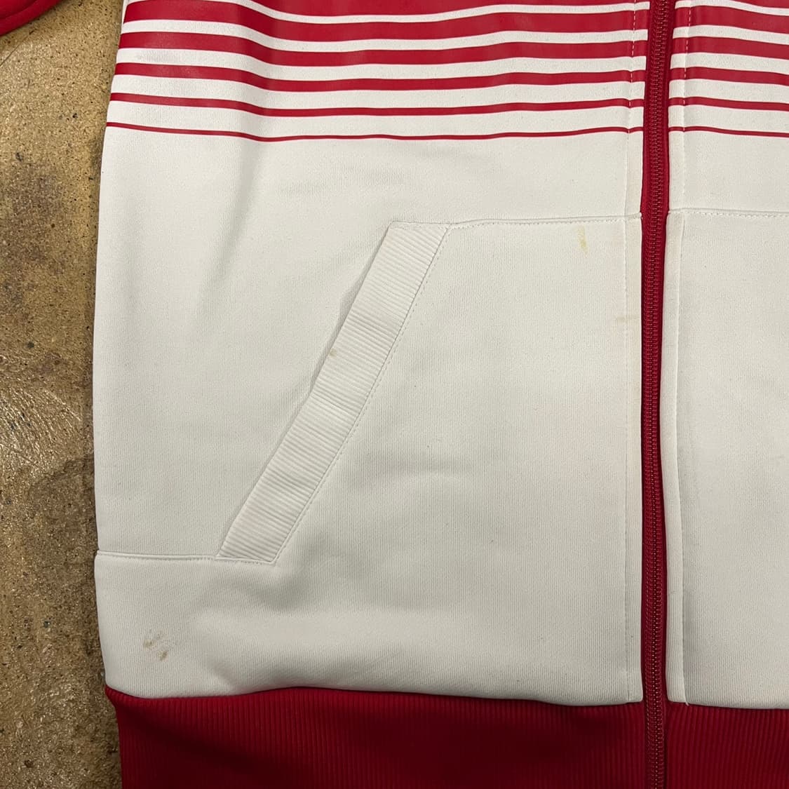 [정품/S] 아디다스 바이에른 뮌헨 트랙탑 져지 레드 b14 상품이미지9