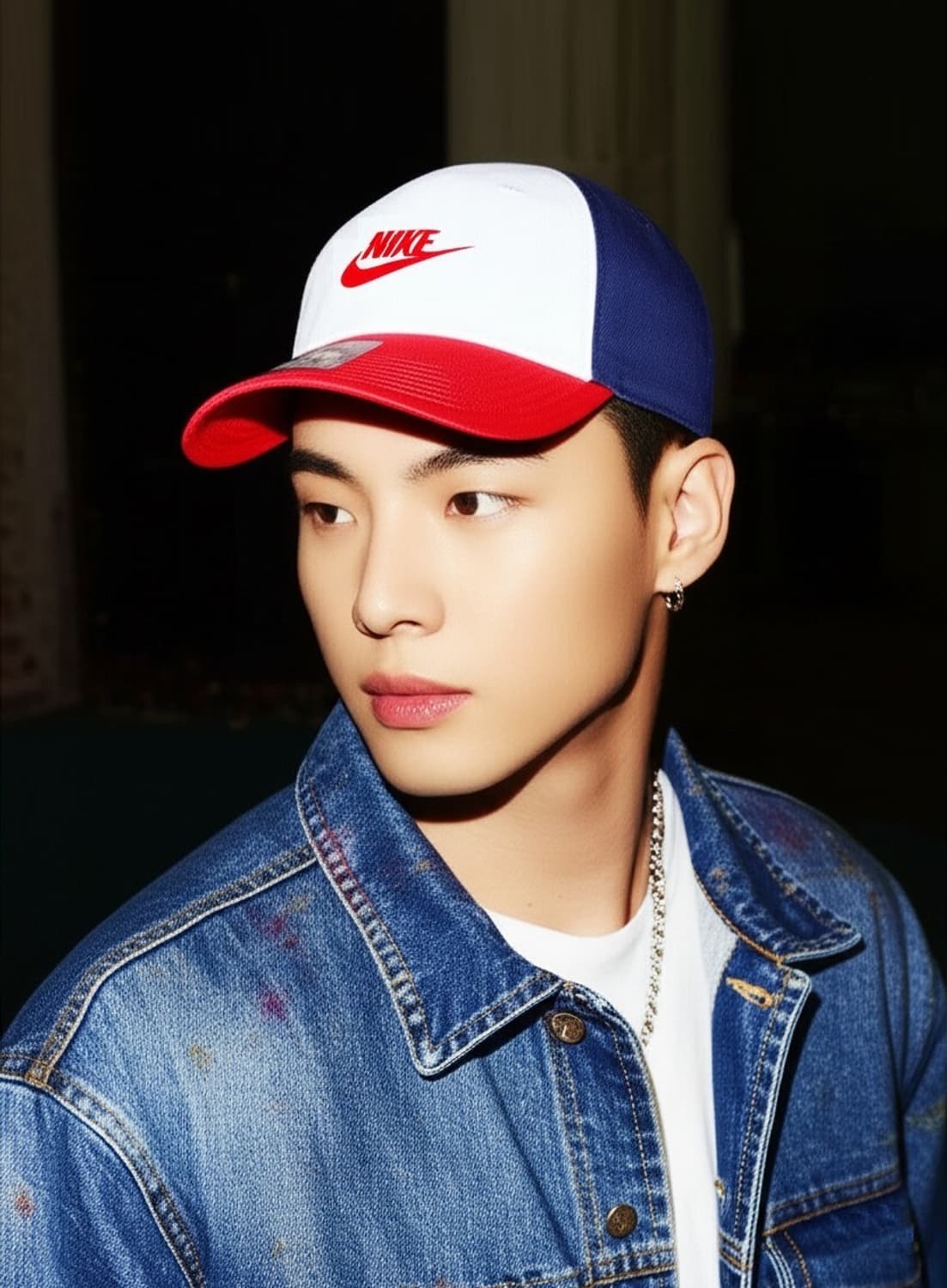 나이키 초레어 헤리티지86 레드/네이비 볼캡 모자 상품이미지10