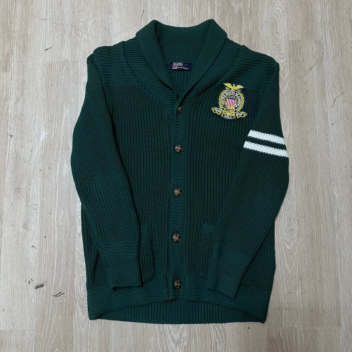 라파 클럽 키즈 카라 니트 가디건 13세 상품이미지1