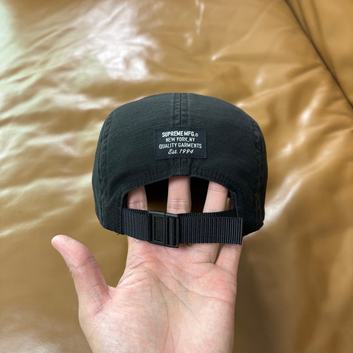 Supreme 슈프림 23ss 밀리터리 워시드 블랙 캠프캡 모자 상품이미지7