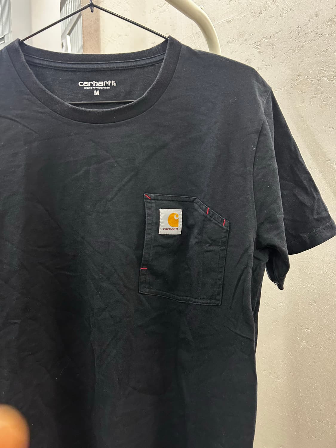 칼하트포켓 반팔티 블랙(carhartt) 상품이미지5