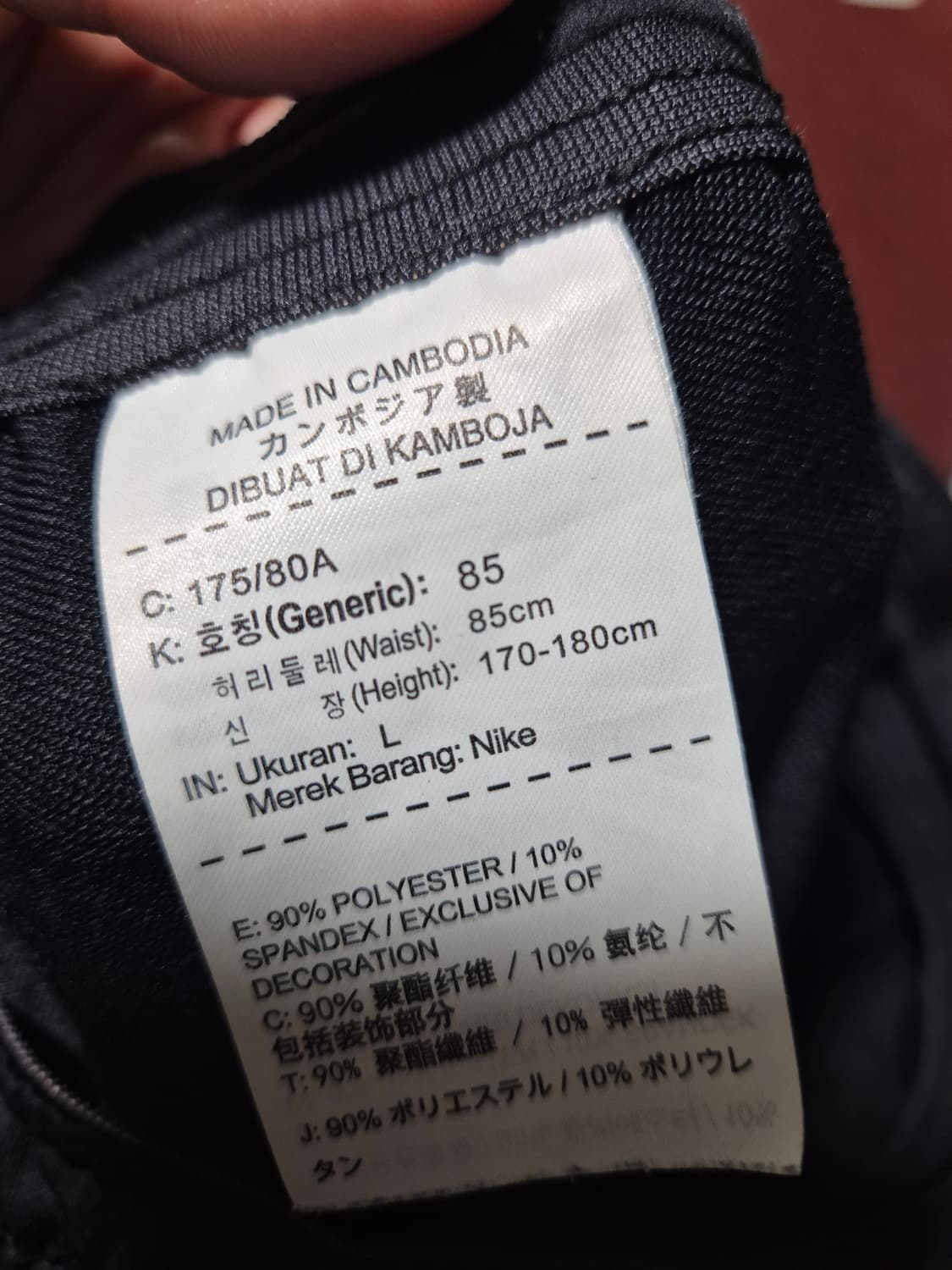 나이키 반팔레이어드 기모 후드티 여성용 오버핏 상품이미지5