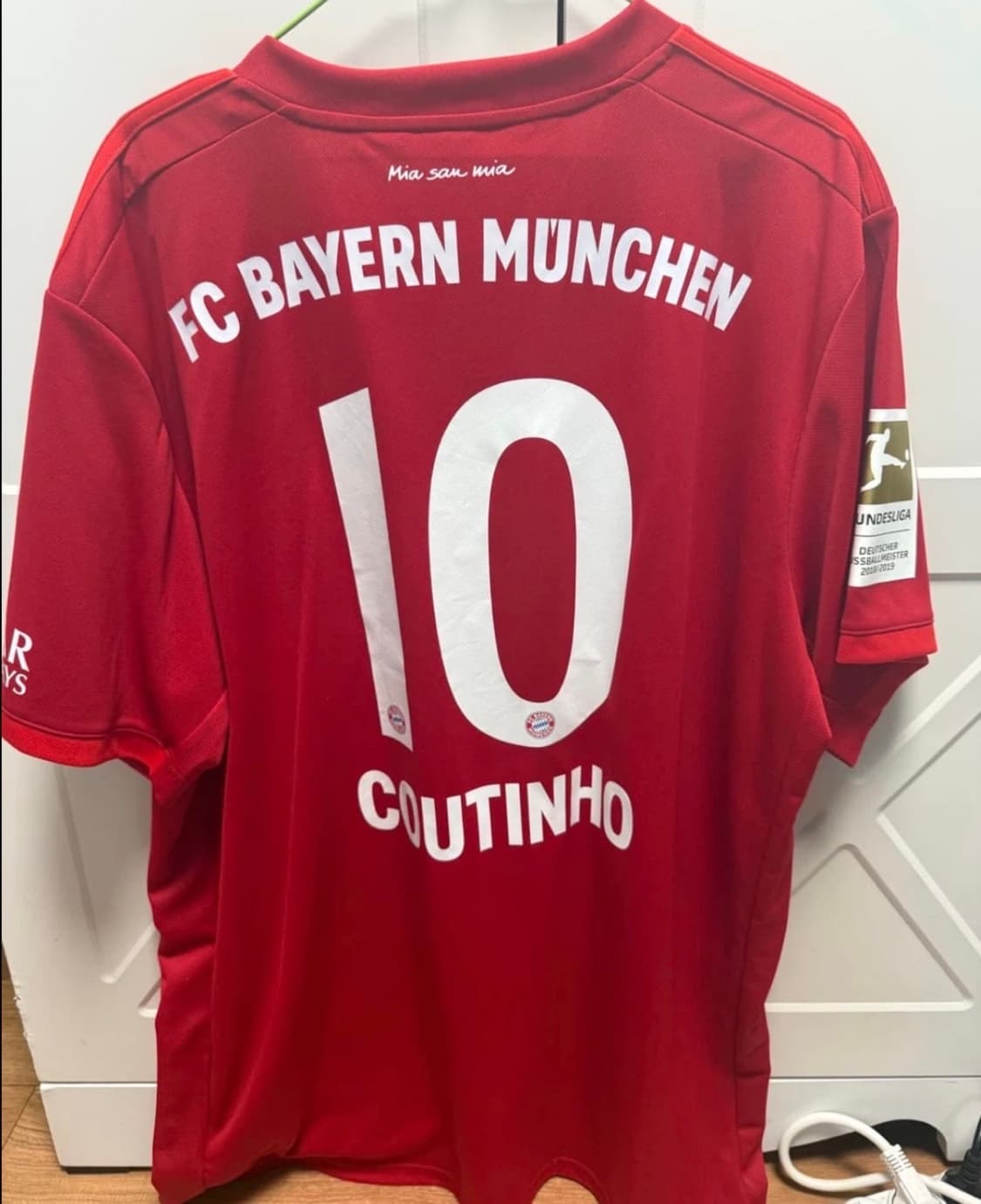 19/20 바이에른 뮌헨 쿠티뉴 유니폼 상품이미지2