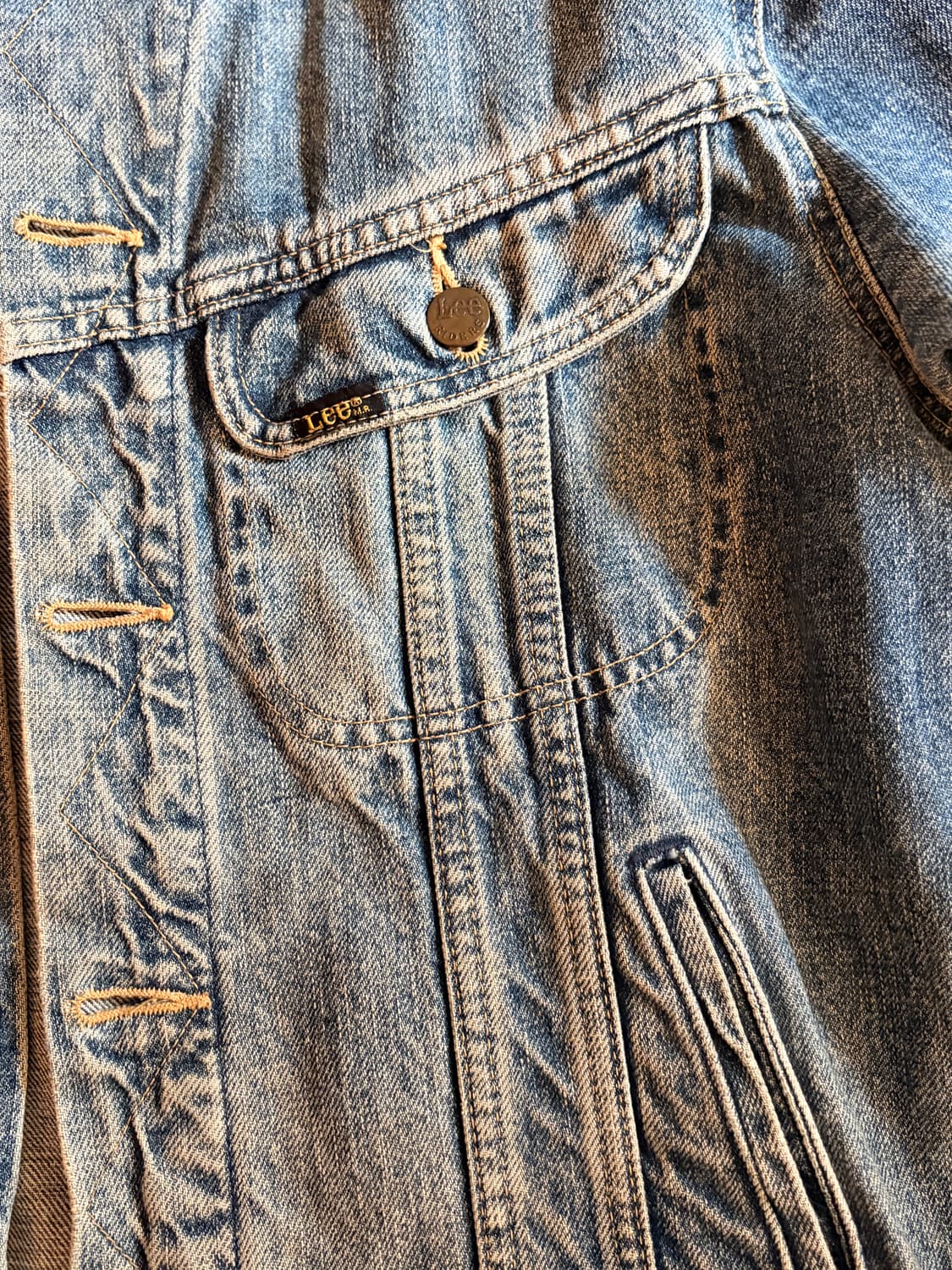 Lee 빈티지 데님 자켓 상품이미지5