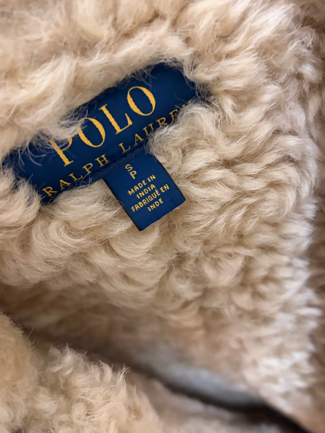 폴로 랄프로렌 무스탕(S) 상품이미지7