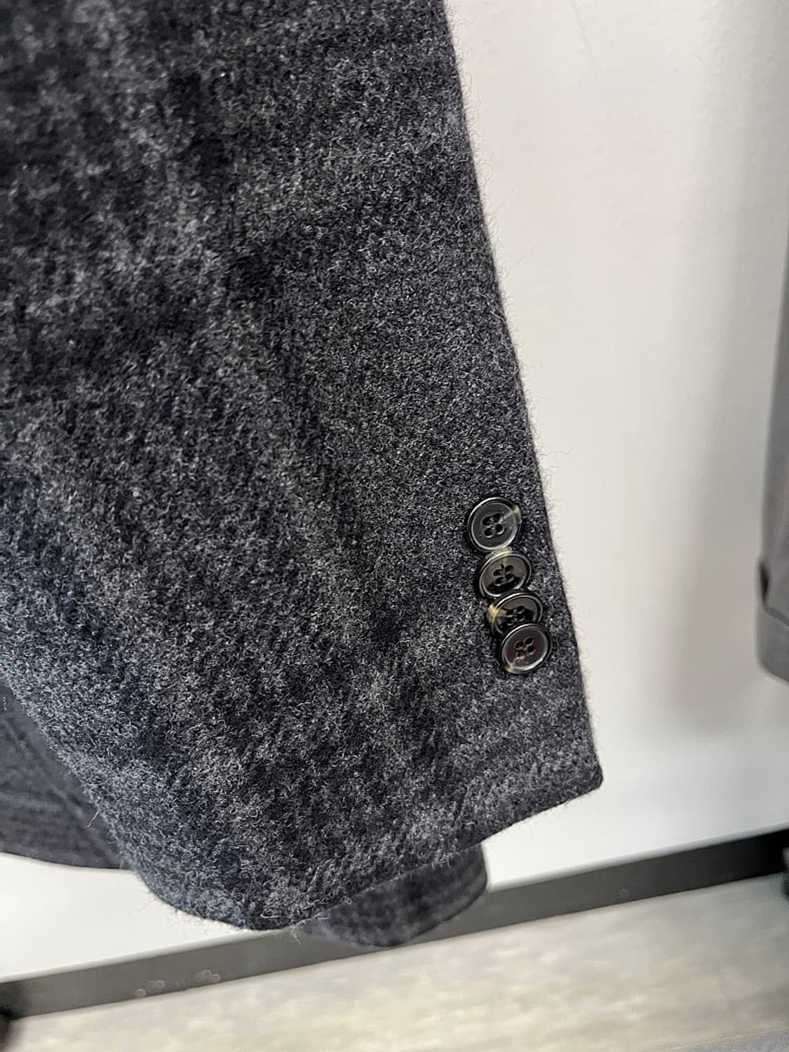 95) 맨온더분 체크 하프코트  상품이미지6