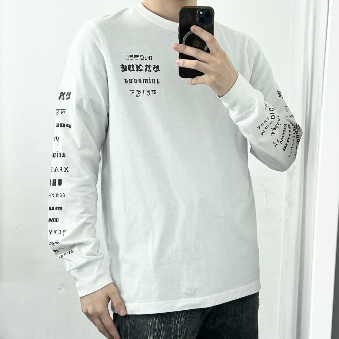 디젤 사이드 레터링 롱슬리브 상품이미지2