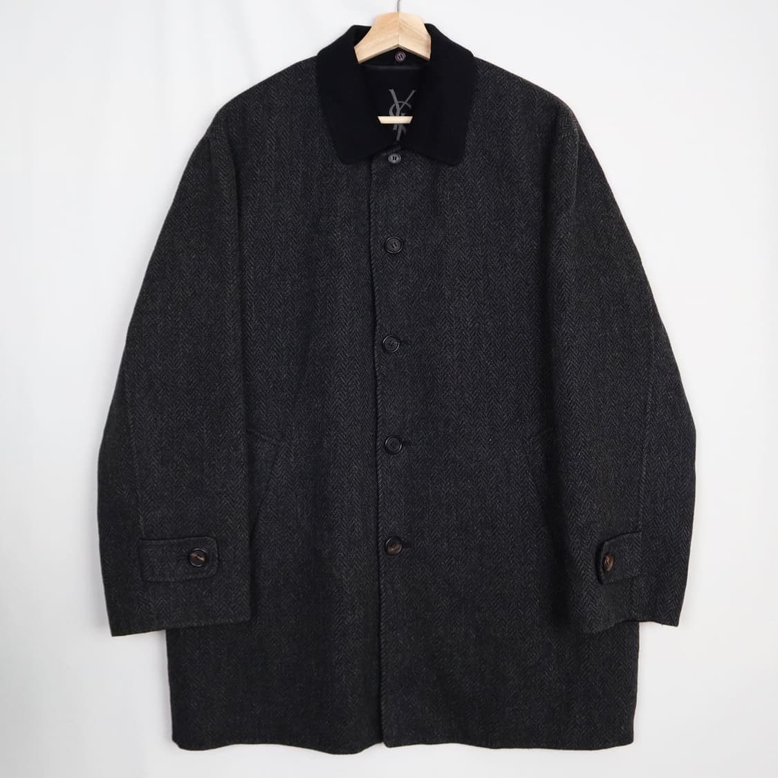 입생로랑 울 하프코트 상품이미지1