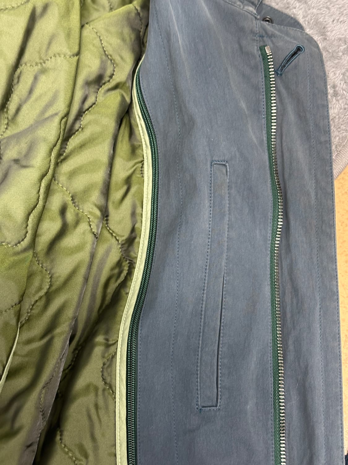 90s Allegri 밀리터리 자켓 M 상품이미지7