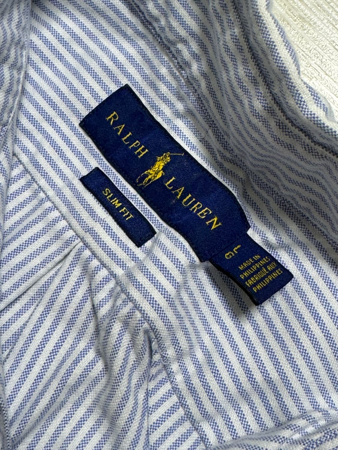 빈티지 폴로 랄프로렌 스트라이프 셔츠 상품이미지3