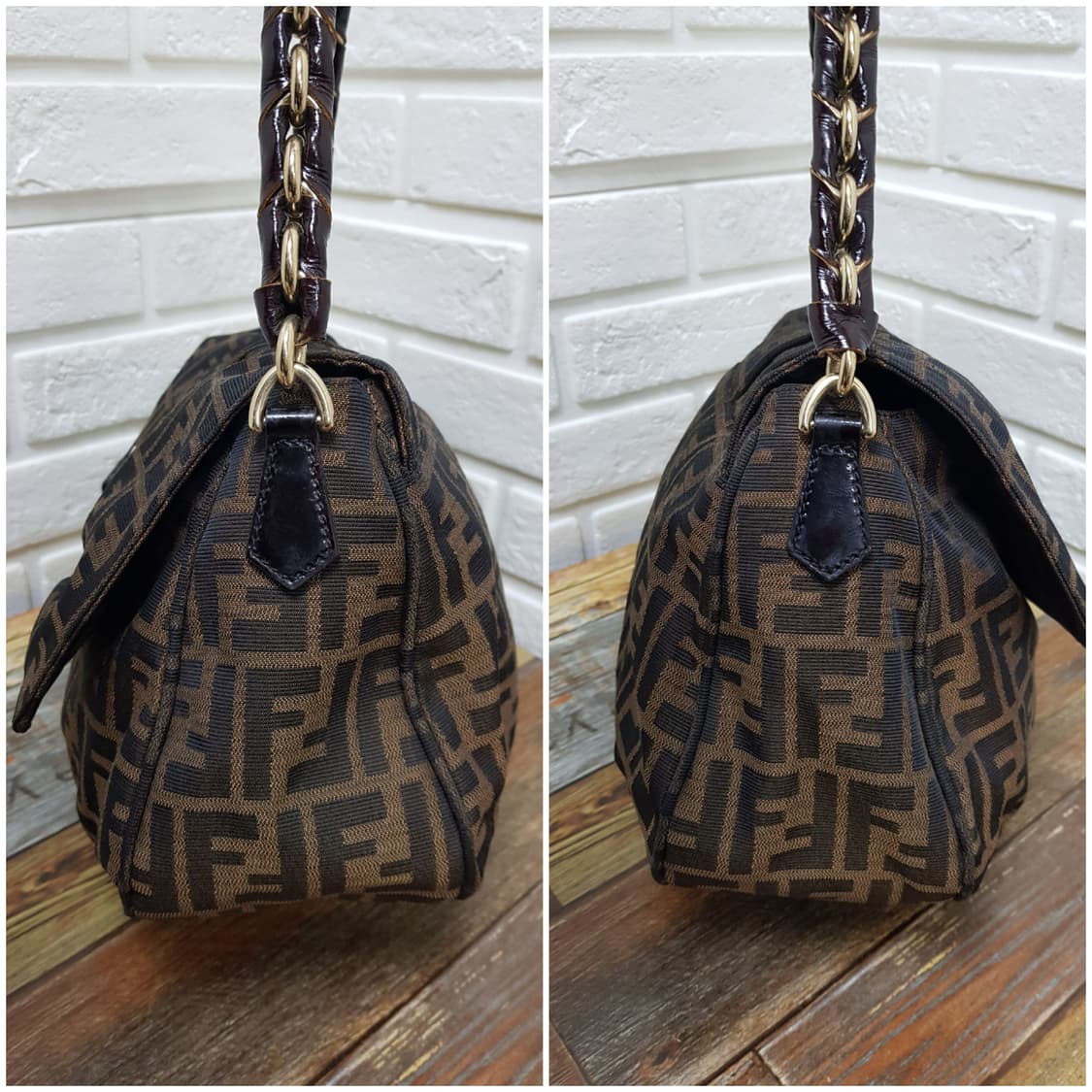 [정품] 펜디 주카 미아 체인숄더백 상품이미지4