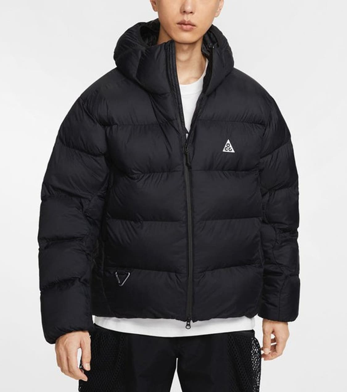 새상품) 나이키 acg 루나레이크 패딩 xl 블랙 / 퍼플 상품이미지1