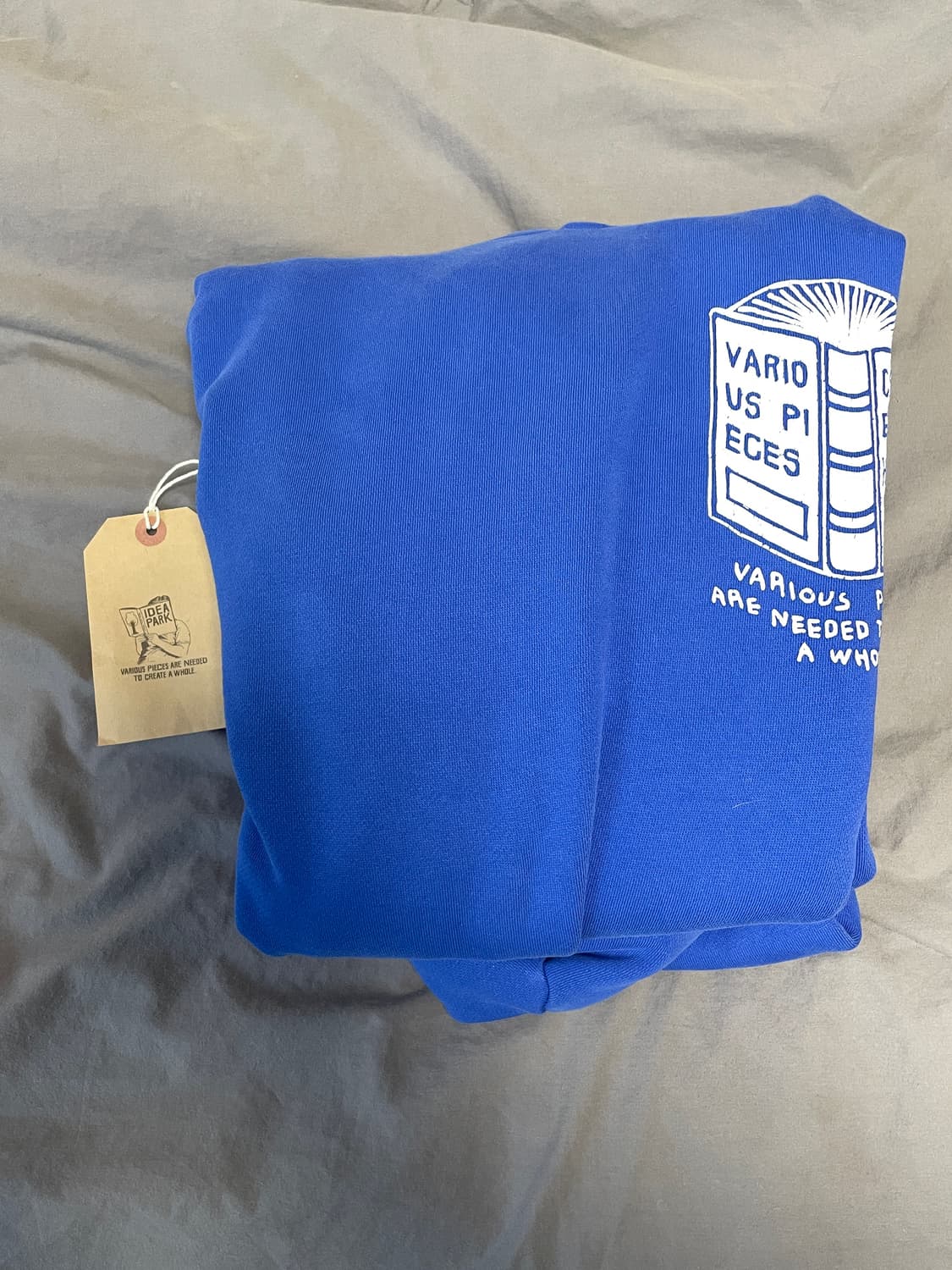 컬렉트피시스 북 로고 후드 L 상품이미지3