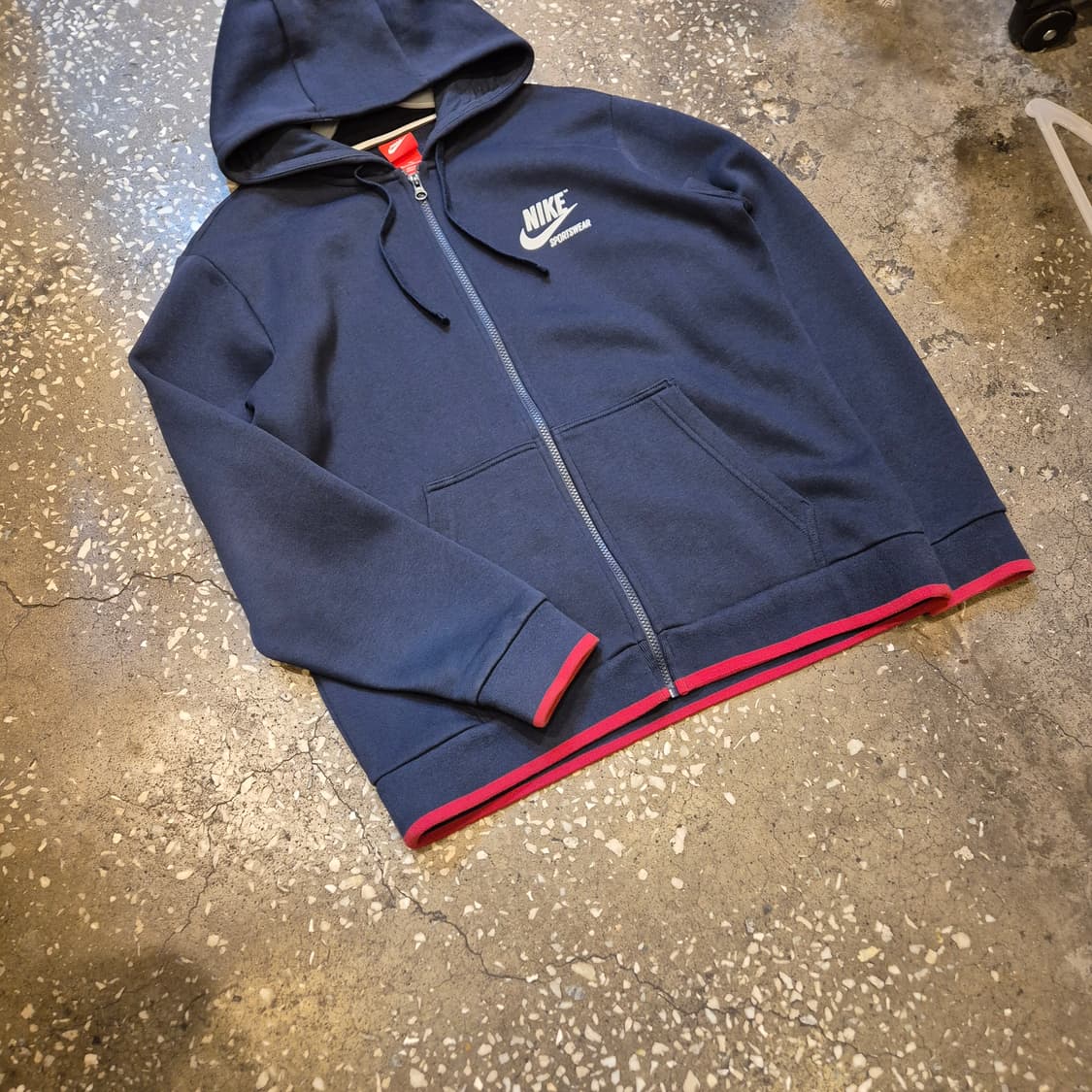 XL 나이키 네이비 빅로고 후드집업  상품이미지8