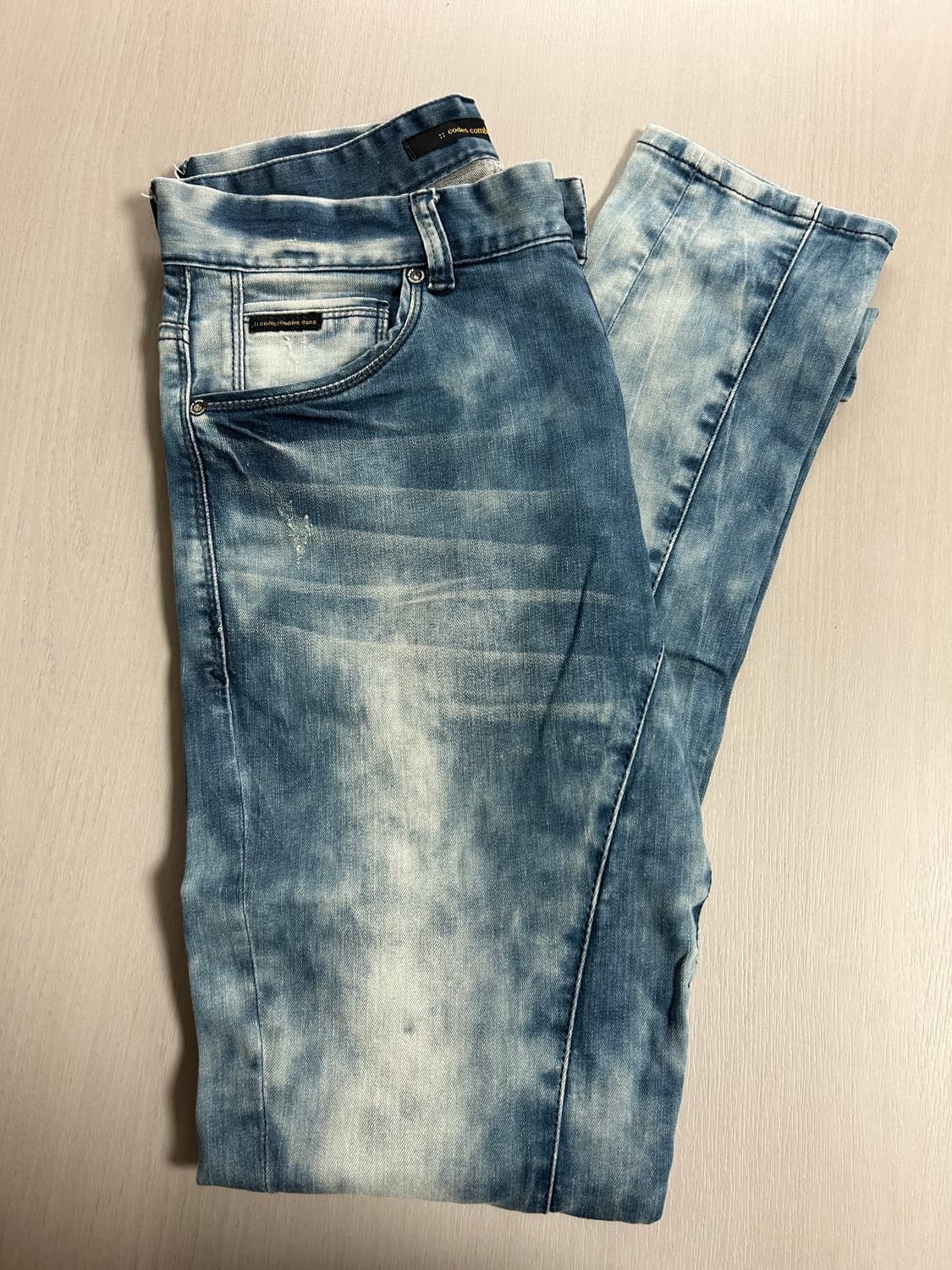 codes combine jeans 빈티지 워싱 데님 상품이미지1