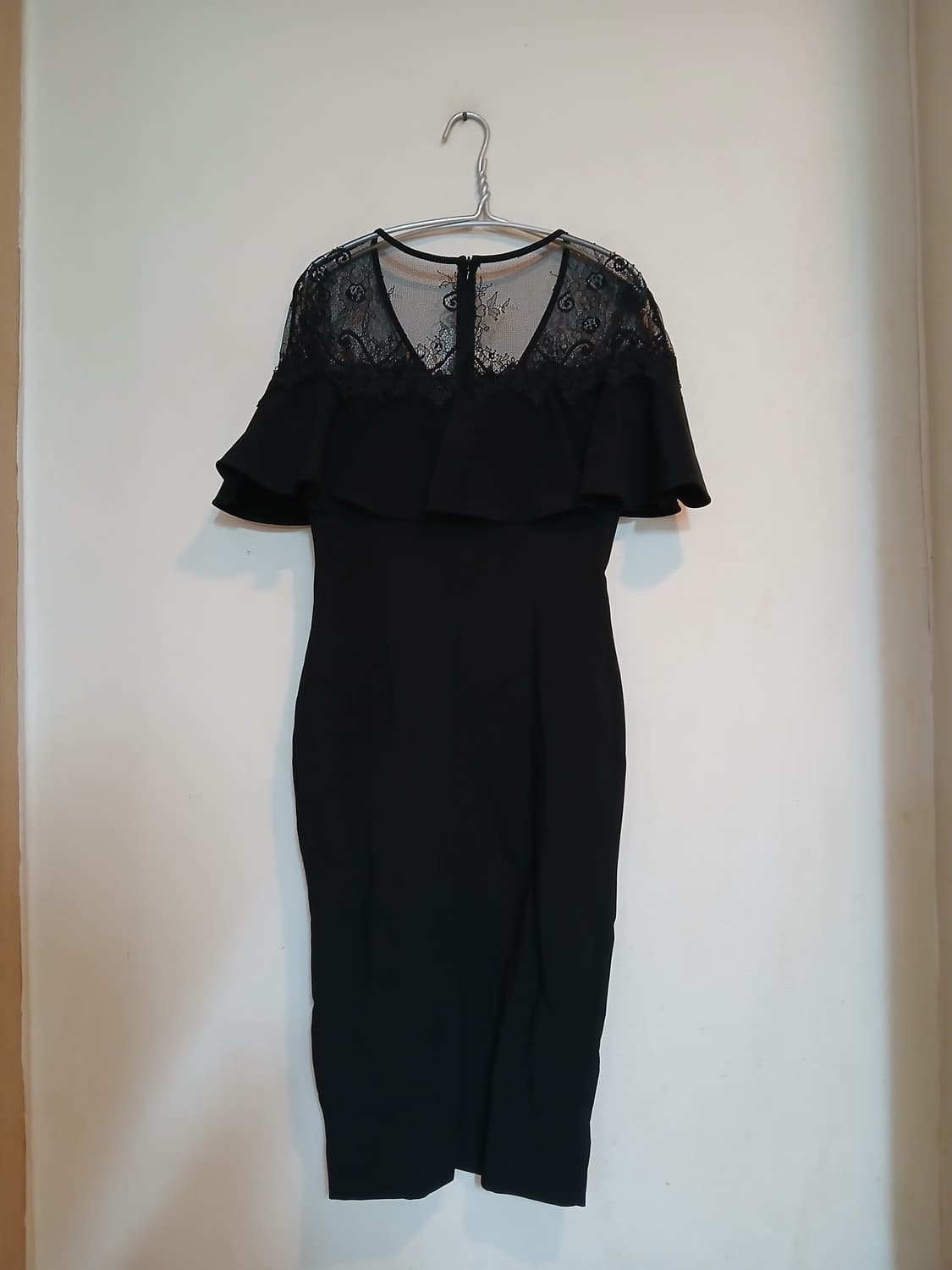 고급 레이스 케이프 더블 금장 버튼 원피스 드레스 섹시 티아라 두타 홀복 상품이미지5