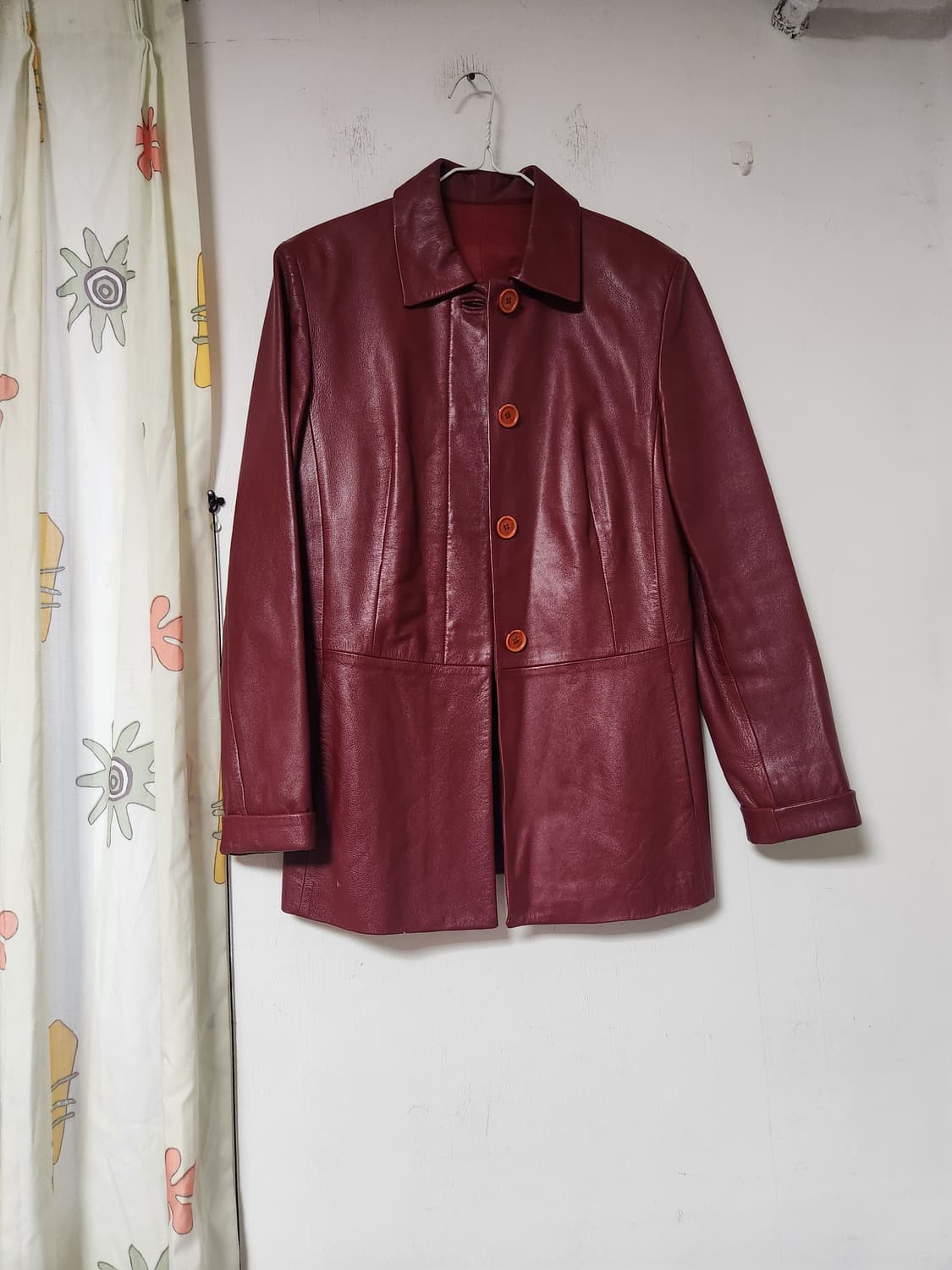 이태리 베라펠레 가죽자켓 44(여자77 남자95 상품이미지1