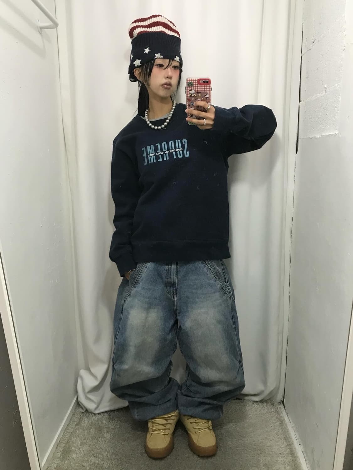 Supreme World Famous Crewneck - 18Fw 상품이미지3