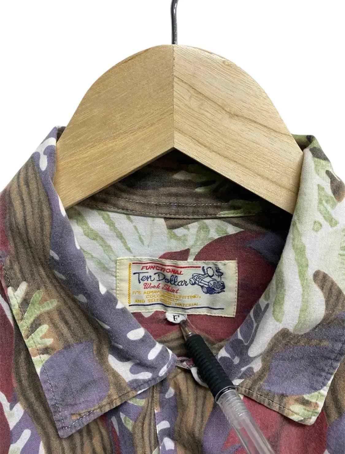 Ten Dollar 빈티지 하와이안 셔츠 free 상품이미지4