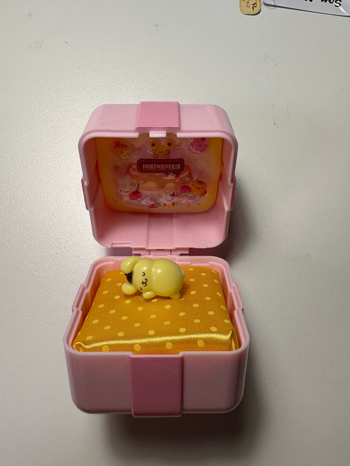 산리오 랜덤반지 폼폼푸린 피규어 반지 반지함 세트 상품이미지1