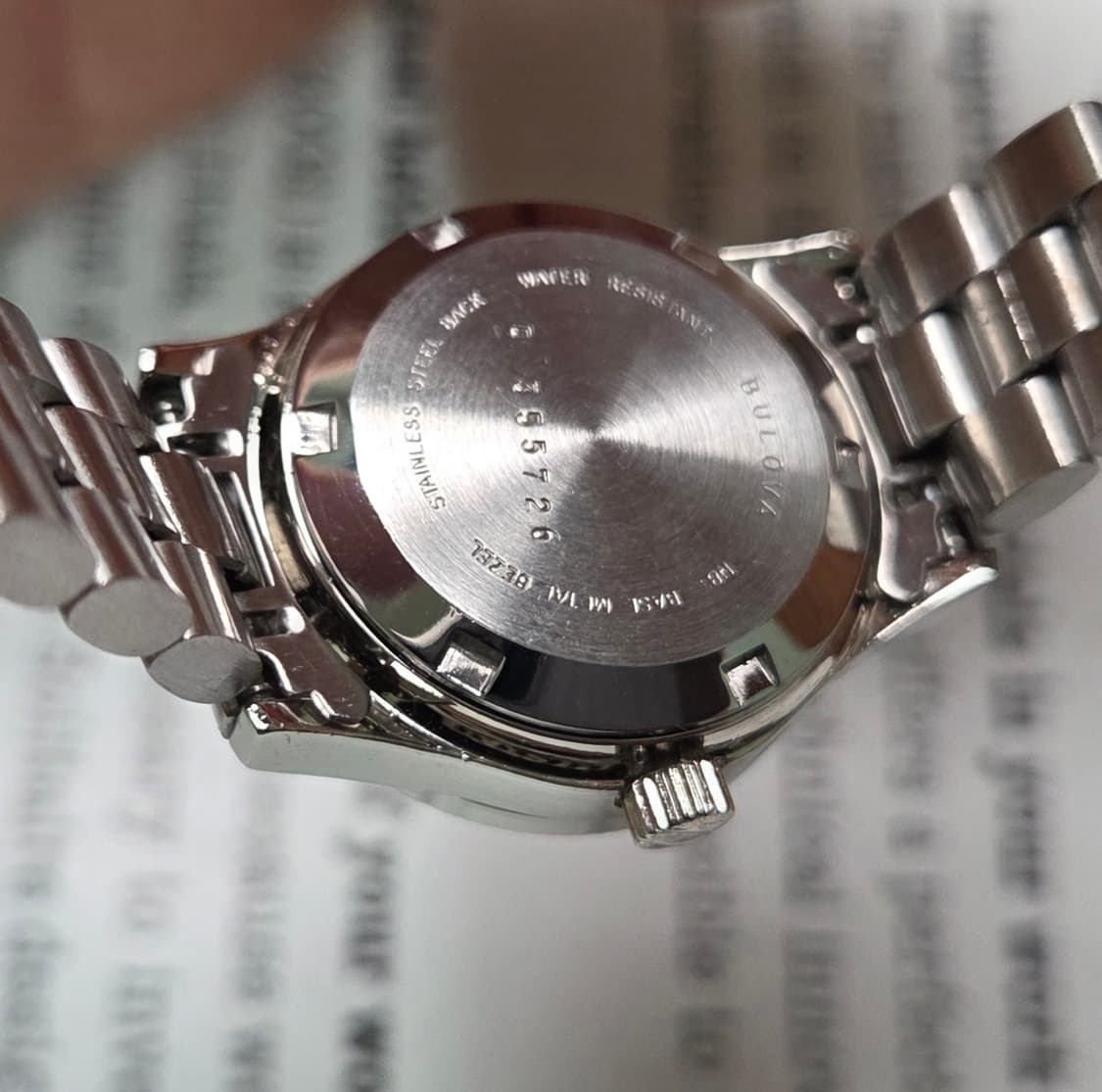 빈티지 부로바 데이데이트 샴골판 코인베젤 오토매틱 통줄 브슬 여성용   상품이미지7