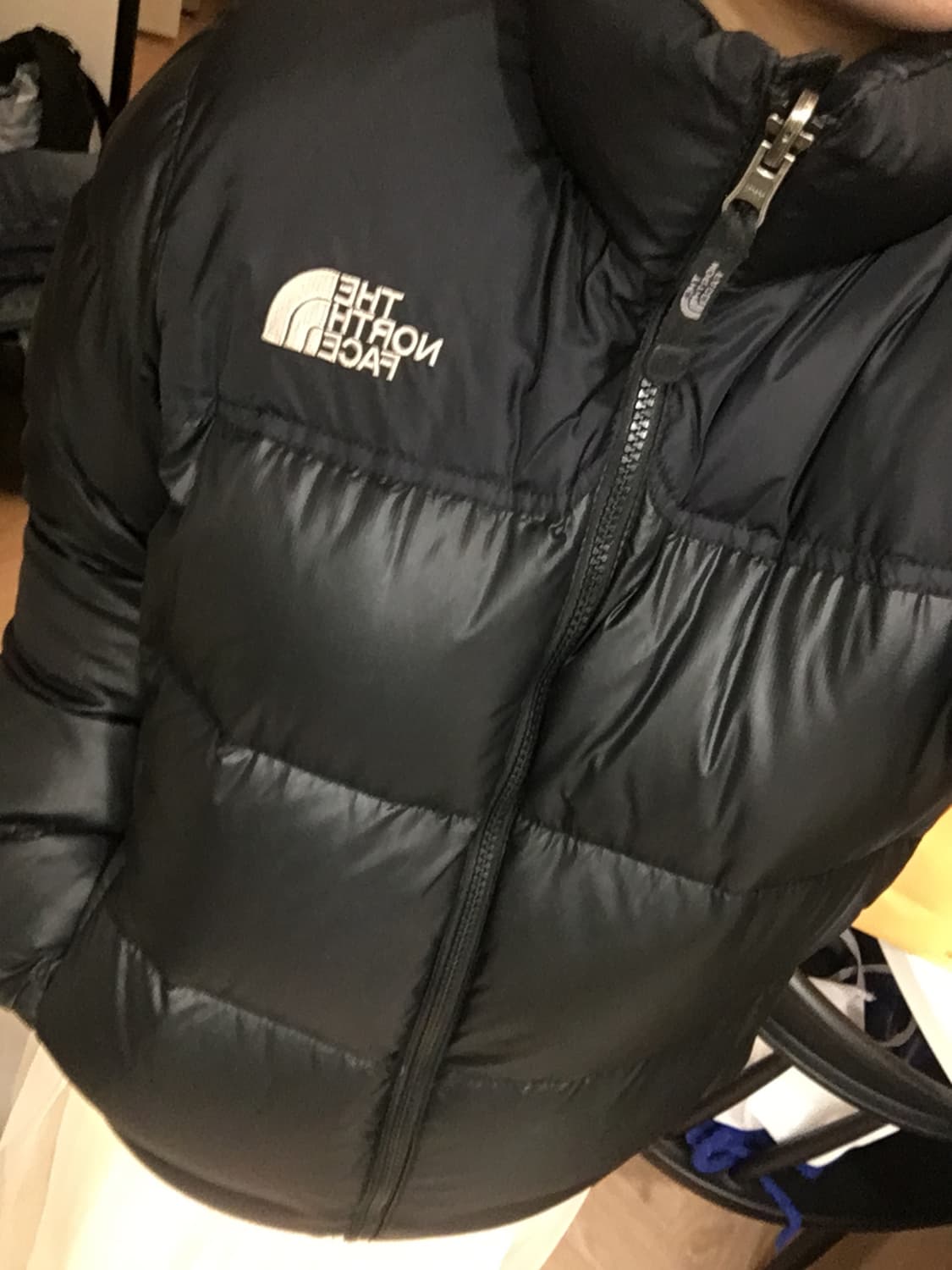 노스페이스 패딩 블랙 700 상품이미지1