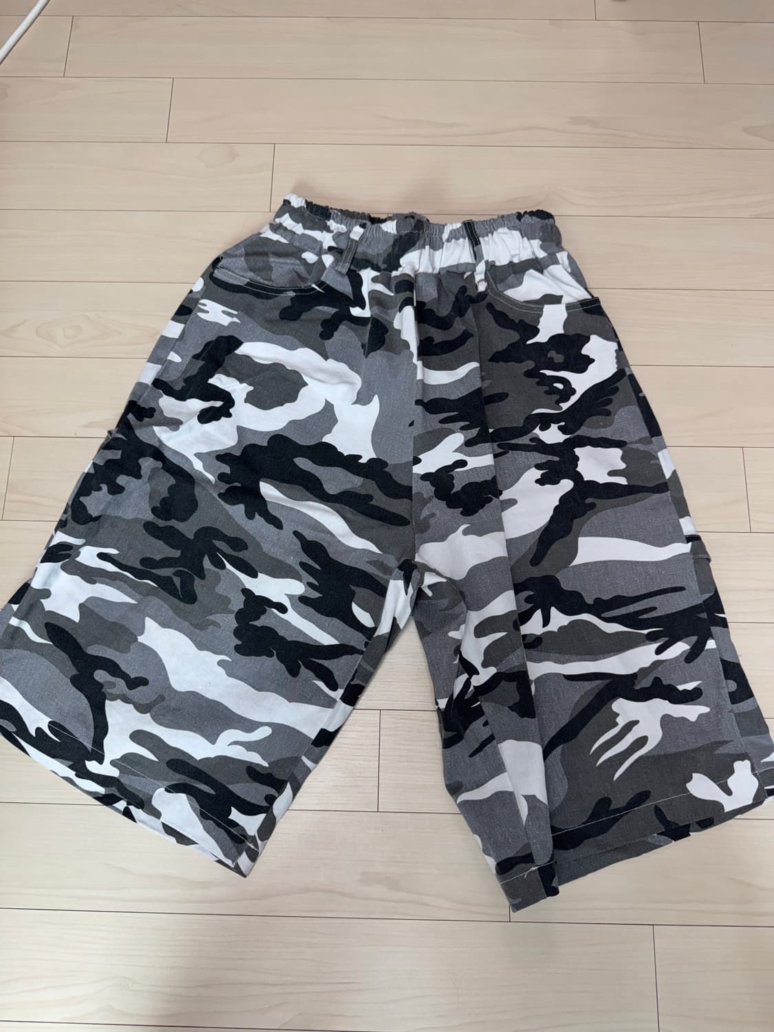 슬로우레코드하우스 카모 버뮤다 팬츠 상품이미지1