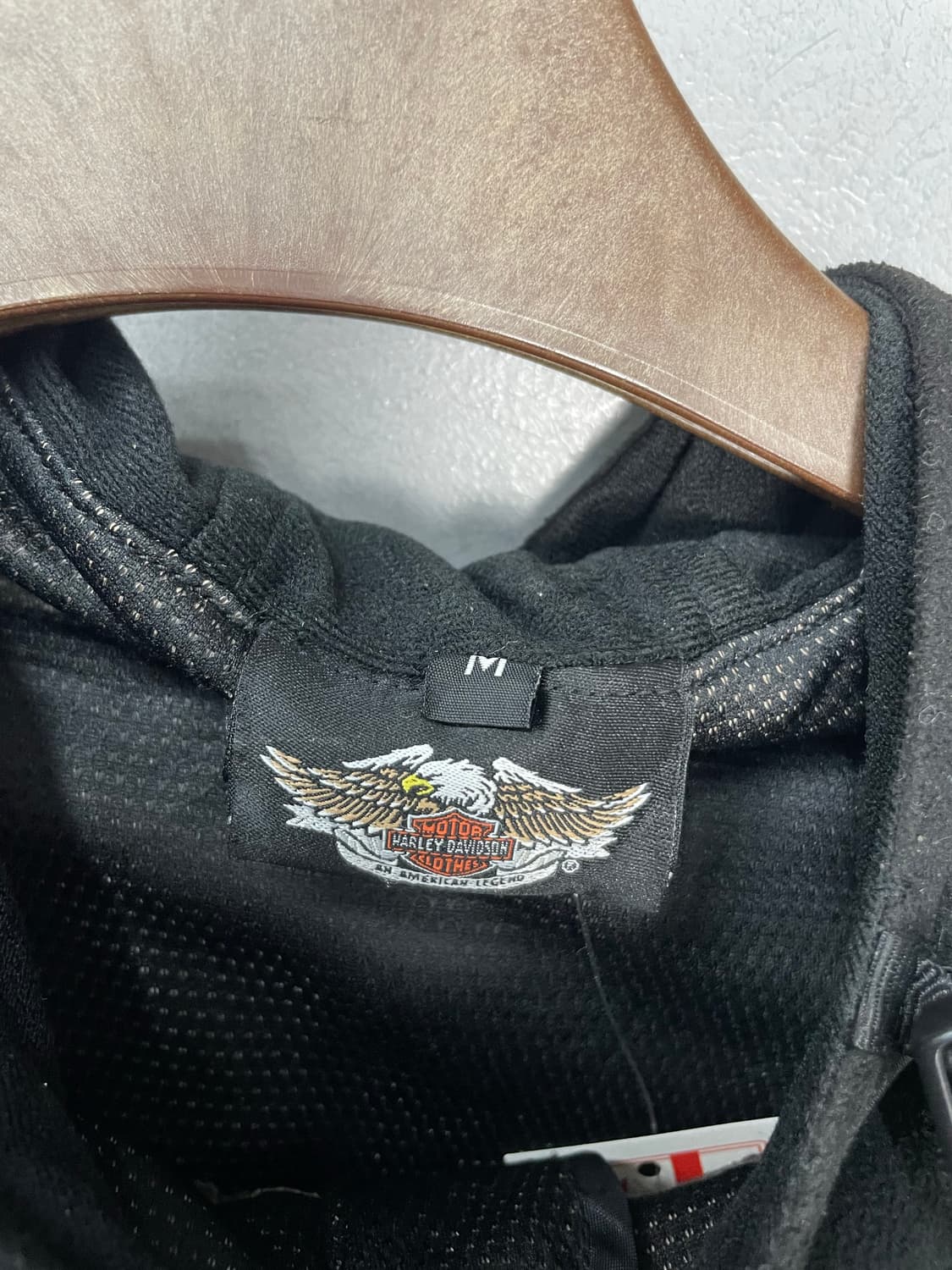 할리 데이비슨 블랙 후드 라이딩 자켓 H1926 상품이미지6