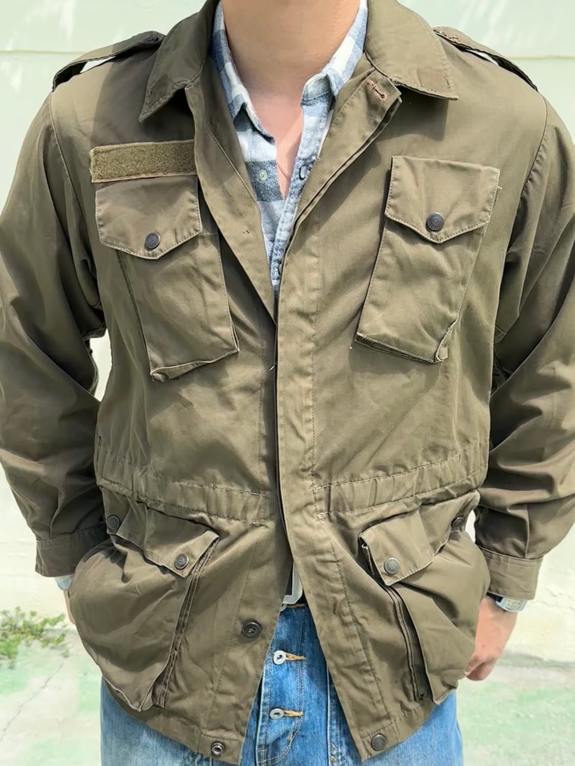 빈티지 이탈리아군 필드자켓 상품이미지4