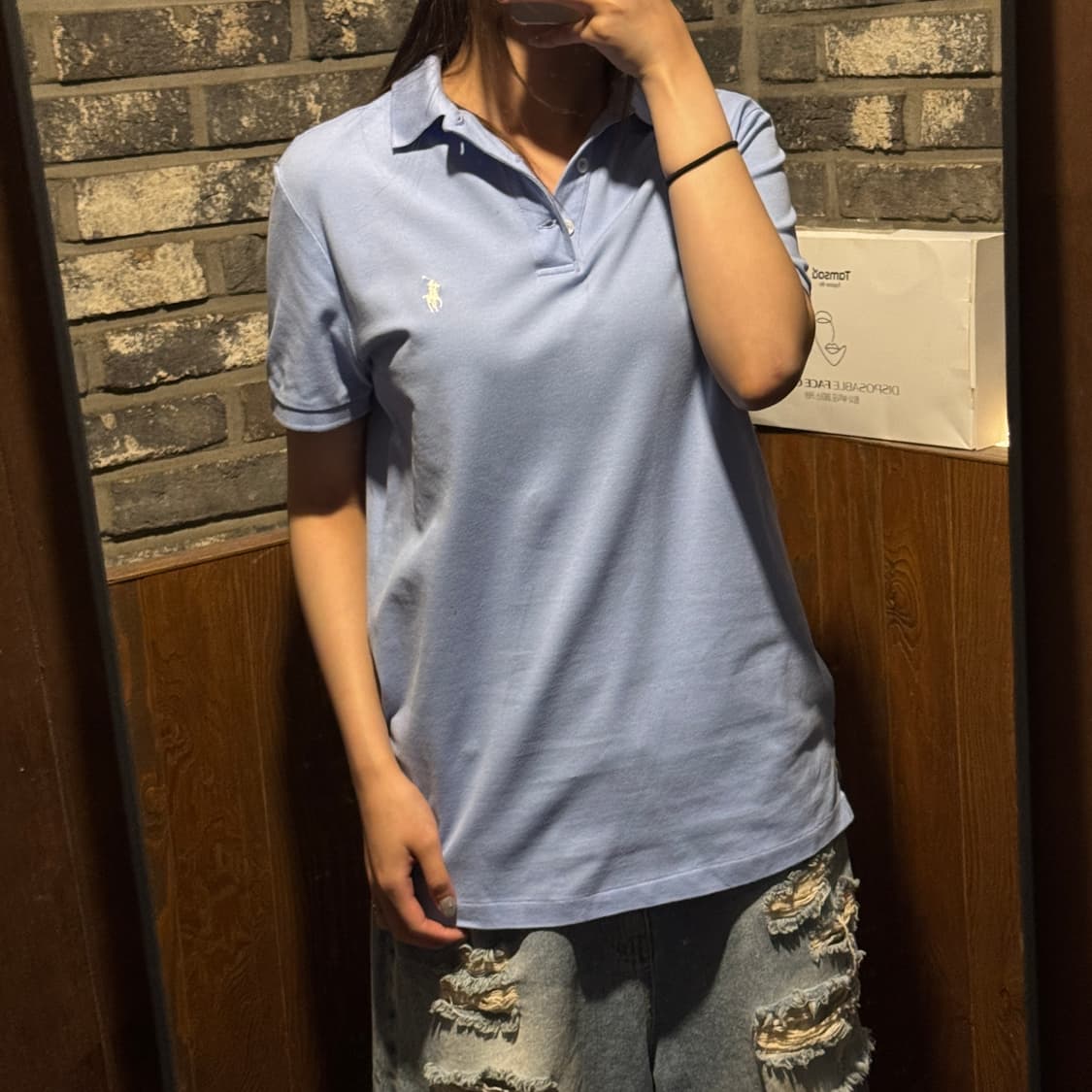 S) 폴로 랄프로렌 클래식 반팔 카라티 PK 신형 큐알탭 상품이미지9
