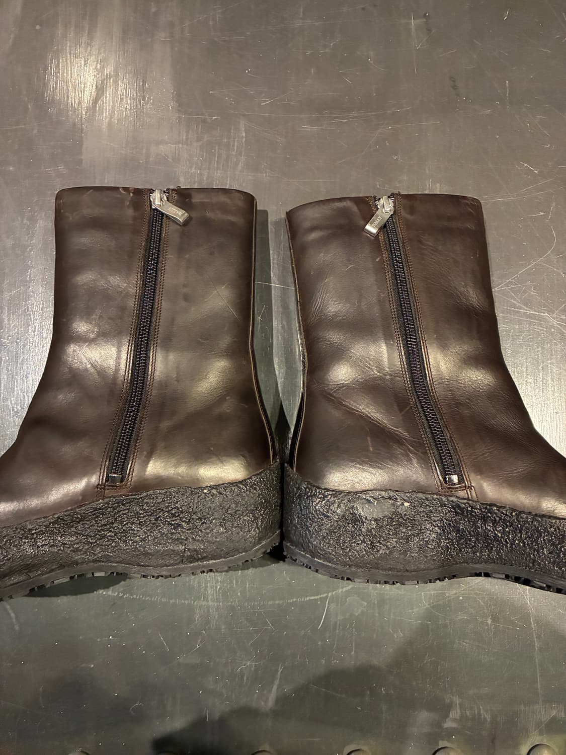 250) 발리 컬링 부츠 가죽 양털 부츠 상품이미지3