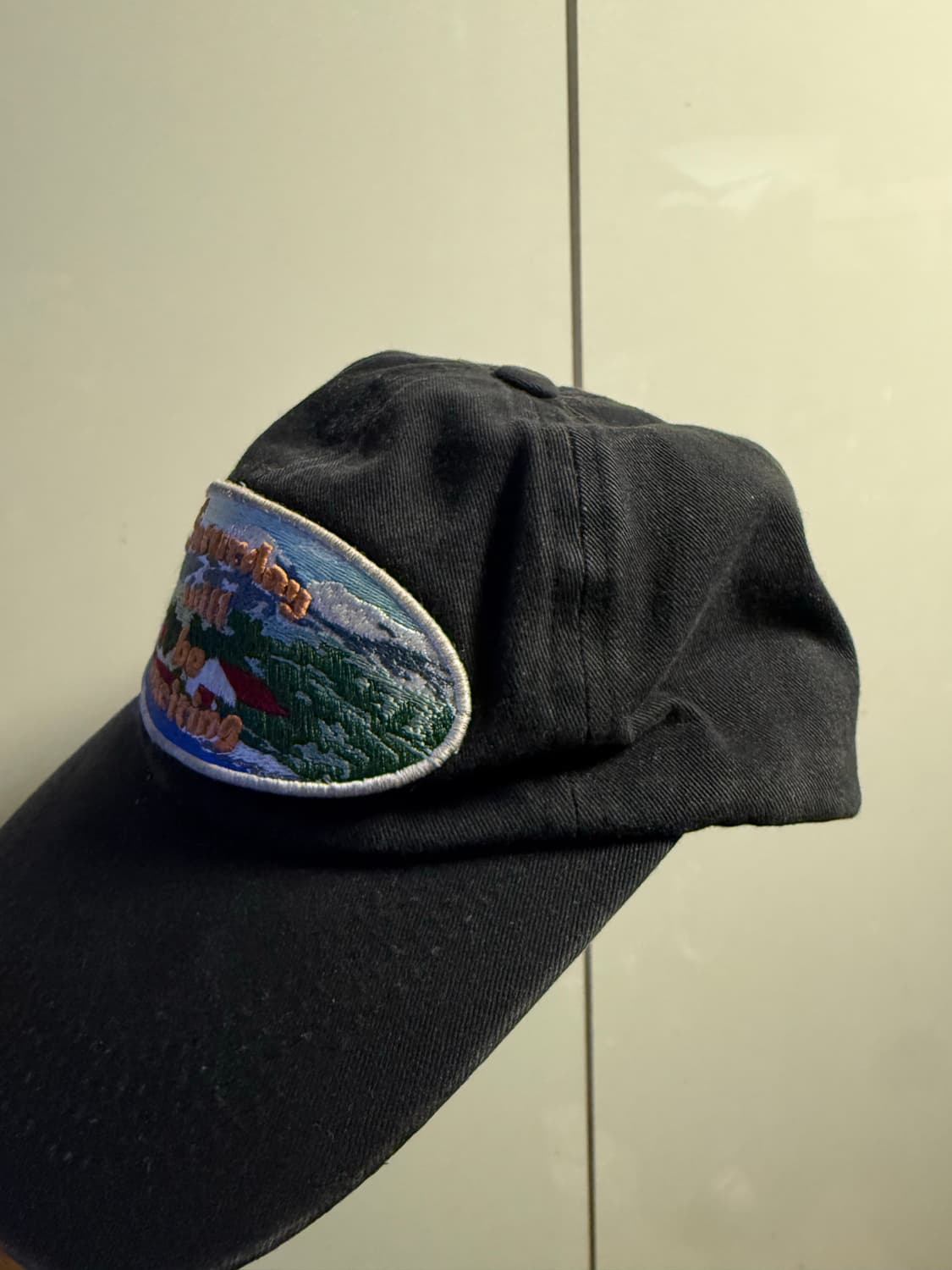 STU 패치 볼캡 모자 블랙 상품이미지3