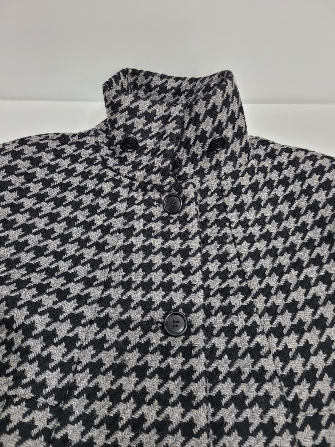 DKNY 하운드투스 패턴 모100% 숏 자켓 / 여 55 (85)
 상품이미지4