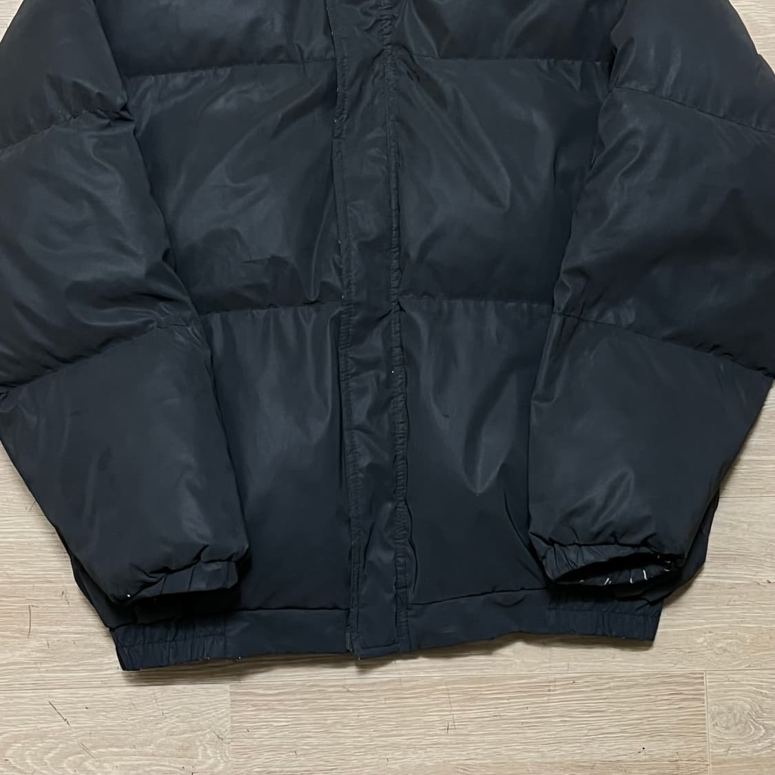 피어오브갓 에센셜 리플렉티브 스탠드넥 푸퍼패딩 점퍼 [그레이] M/95 상품이미지3