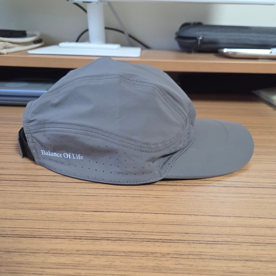 [Free] 브라운야드 밸런스 캡 올리브그레이 / 러닝 볼캡 상품이미지2