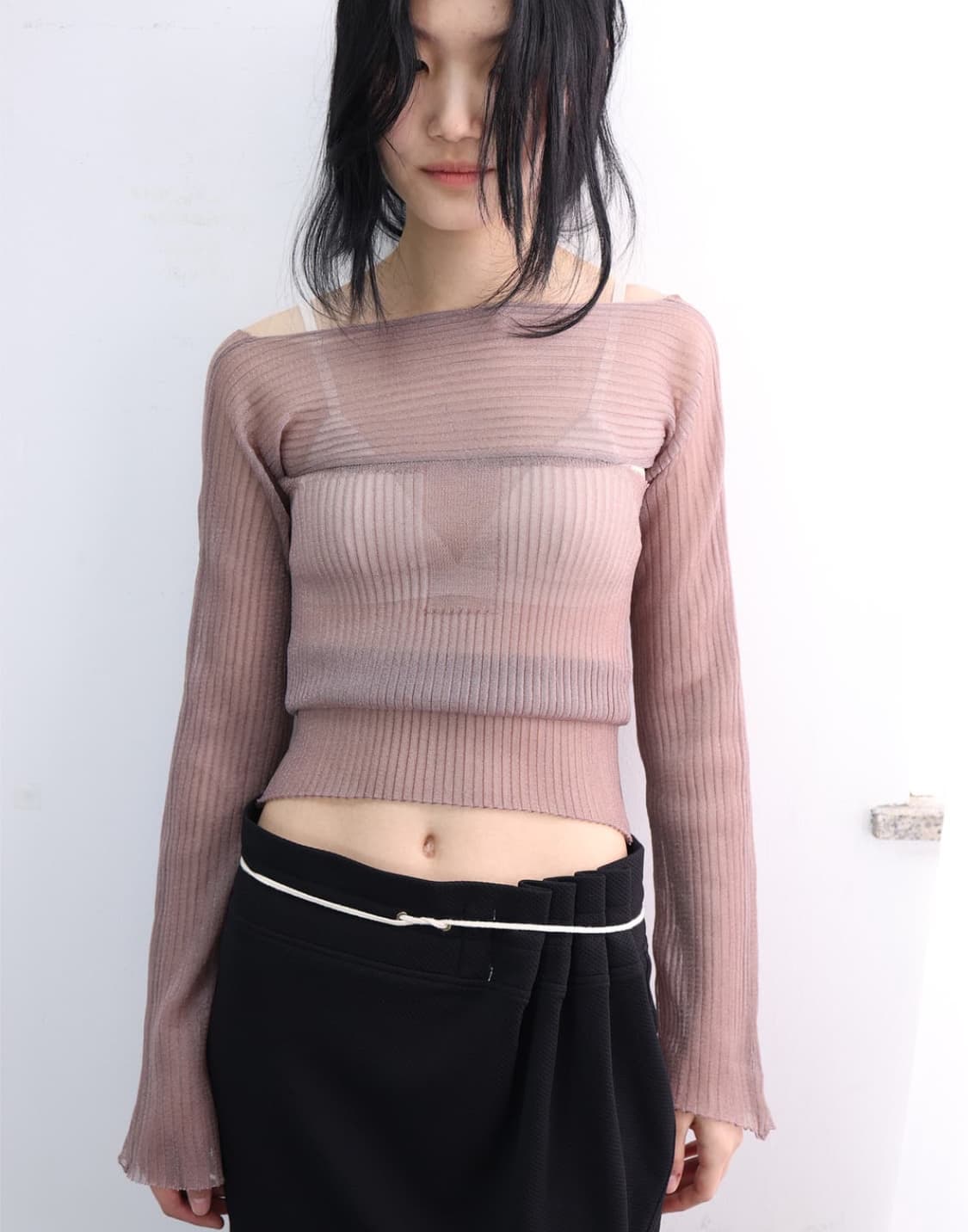 울리카상투스 시어 탱크탑 상품이미지2