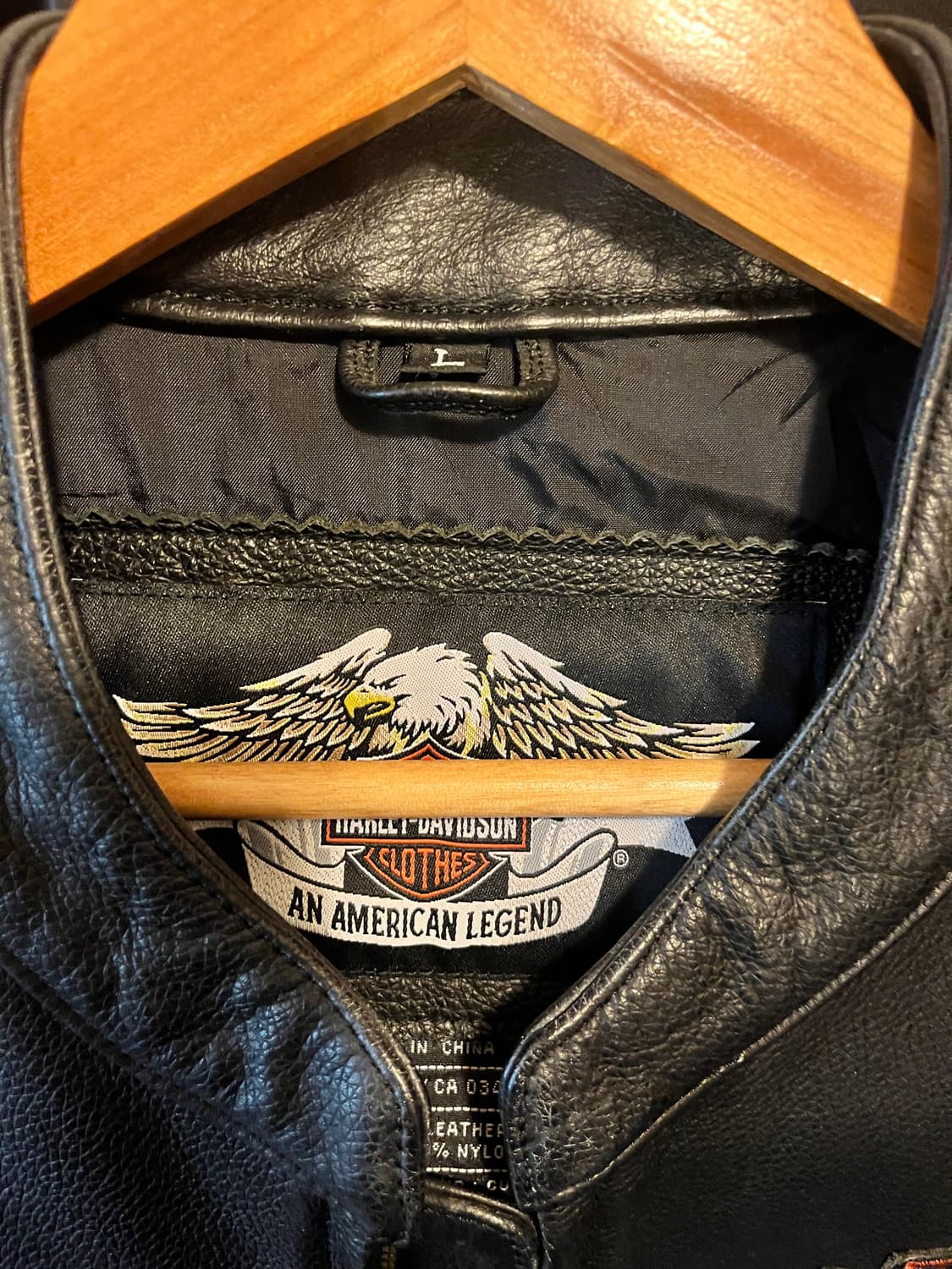 할리데이비슨 빈티지 한정판 가죽자켓 상품이미지3